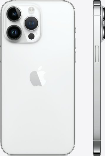 Smartfon Apple iPhone 14 Pro Max 256GB Silver (MQ9V3)