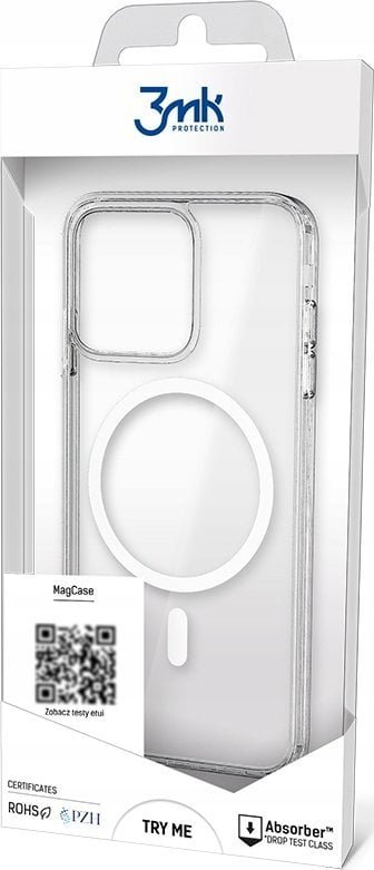 Smartfon Apple iPhone 16 Pro Max 256GB White Titanium (MYWW3) + FlexibleGlass + Etui MagCase