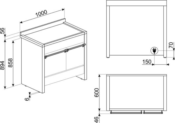 Kuchenka Smeg A2PYID-81 one size