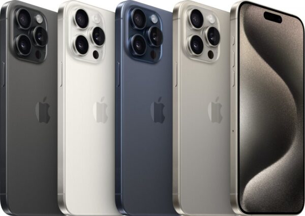 Smartfon Apple iPhone 15 Pro Max 256GB Natural Titanium (MU793)