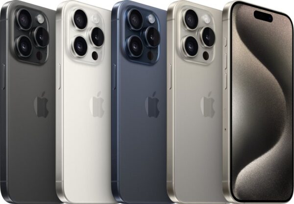 Smartfon Apple iPhone 15 Pro 256GB Natural Titanium (MTV53)