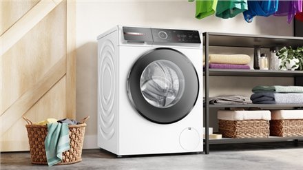 Pralka Bosch Bosch | WGB244ALSN | Washing Machine | Energy efficiency class A | Front loading | Washing capacity 9 kg | 1400 RPM | Depth 59 cm | Width 60 cm | Display | LED | Steam function | White