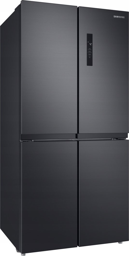 Lodówka Samsung Samsung RF48A400EB4 chłodziarko-zamrażarka otwierana obustronnie Wolnostojący 488 l E Antracyt