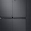 Lodówka Samsung Samsung RF48A400EB4 chłodziarko-zamrażarka otwierana obustronnie Wolnostojący 488 l E Antracyt