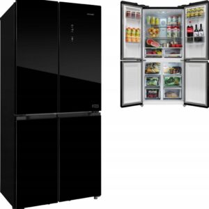 Lodówka Concept Lodówka Multidoor Quattro BLACK LA8383bc