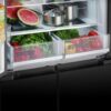 Lodówka Concept Lodówka Multidoor Quattro BLACK LA8383bc