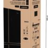 Lodówka Concept Lodówka Multidoor Quattro BLACK LA8383bc