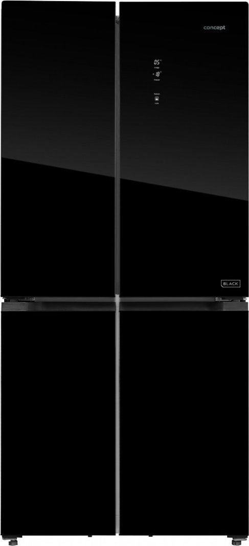 Lodówka Concept Lodówka Multidoor Quattro BLACK LA8383bc