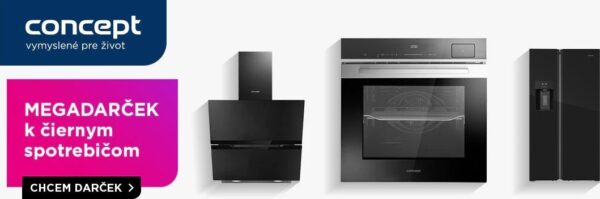 Lodówka Concept Lodówka Multidoor Quattro BLACK LA8383bc