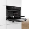 Bosch Bosch CSG856RC7 Serie | 8, Įmontuojamoji kompaktinė orkaitė su garų funkcija, Carbon juodas