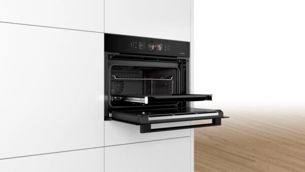 Bosch Bosch CSG856RC7 Serie | 8, Įmontuojamoji kompaktinė orkaitė su garų funkcija, Carbon juodas