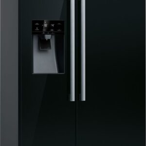 Lodówka Bosch Bosch Serie 6 KAD93ABEP chłodziarko-zamrażarka otwierana obustronnie Wolnostojący 562 l E Czarny