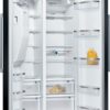 Lodówka Bosch Bosch Serie 6 KAD93ABEP chłodziarko-zamrażarka otwierana obustronnie Wolnostojący 562 l E Czarny