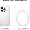 Smartfon Apple iPhone 16 Pro 256GB White Titanium (MYNJ3)