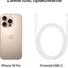 Smartfon Apple iPhone 16 Pro 1TB Desert Titanium (MYNW3)