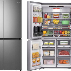 Lodówka Gorenje Chodziarko-zamrażarka NRM918EUX multidoor