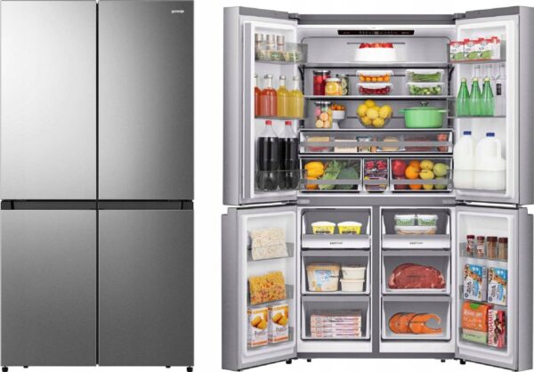 Lodówka Gorenje Chodziarko-zamrażarka NRM918EUX multidoor