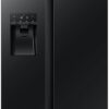 Hisense RS694N4GBE chłodziarko-zamrażarka otwierana obustronnie Wolnostojący 562 l E Czarny