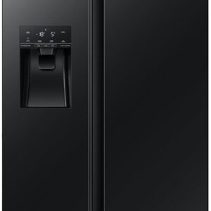 Hisense RS694N4GBE chłodziarko-zamrażarka otwierana obustronnie Wolnostojący 562 l E Czarny