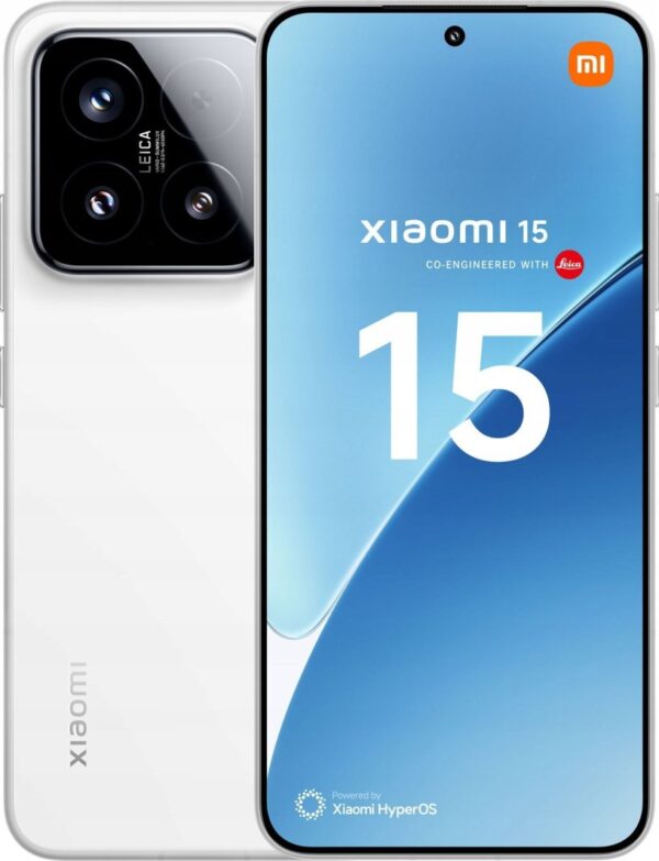 Smartfon Xiaomi 15 5G 12/256GB Biały  (MZB0ITTEU)