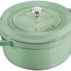 Garnek żeliwny STAUB La Cocotte 2,2 l okrągły miętowy
