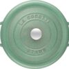 Garnek żeliwny STAUB La Cocotte 2,2 l okrągły miętowy