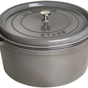 STAUB LA COCOTTE Garnek żeliwny okrągły 12.6 ltr, grafitowy