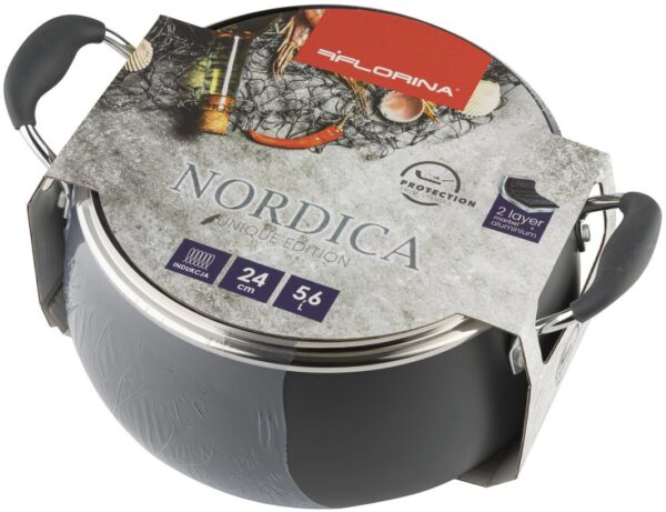Garnek aluminiowy Florina Nordica 24 cm 5,6 l