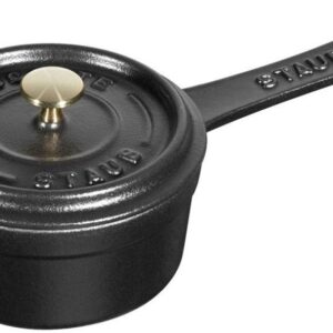 Mini rondel żeliwny STAUB 250 ml kolor czarny
