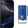 Smartfon Apple iPhone 16 Pro 256GB Black Titanium (MYNH3) + FlexibleGlass