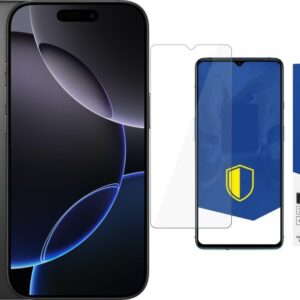 Smartfon Apple iPhone 16 Pro 256GB Black Titanium (MYNH3) + FlexibleGlass
