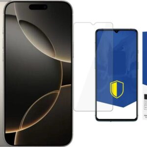 Smartfon Apple iPhone 16 Pro Max 8/256GB Natural Titanium (MYWY3HX/A) + FlexibleGlass