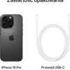 Smartfon Apple iPhone 16 Pro 256GB Black Titanium (MYNH3) + FlexibleGlass + Etui MagCase